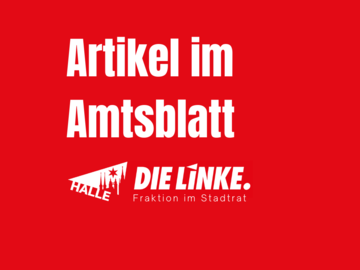 Vorlage Fraktion DIE LINKE