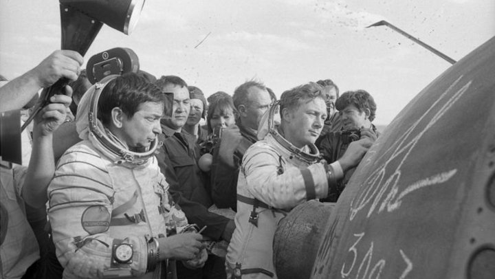 Sigmund Jähn und Waleri Bykowski Sigmund Jähn und Waleri Bykowski